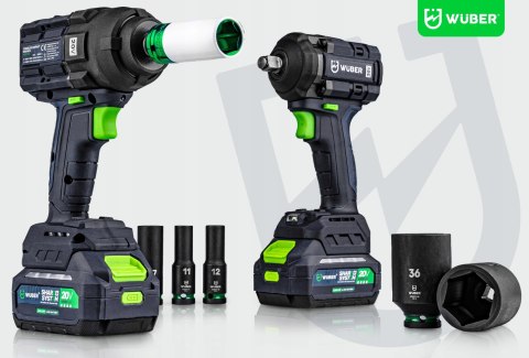 Zestaw Nasadek Udarowych Cr-V 13 Szt. 1/2 6-Kątne 10-32Mm Długie Z Walizką