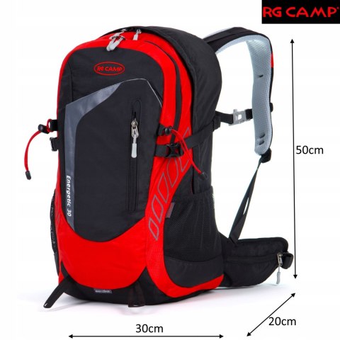 Plecak 30L Rg Camp Energetic System Wentylacji, Pas Biodrowy, Pokrowiec