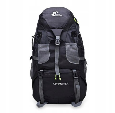 Plecak Górski 50L Free Knight - Wodoodporny Trekking Z Pas Biodrowym Unisex
