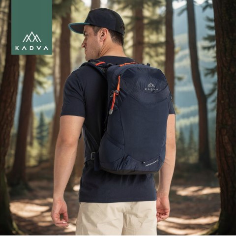 Plecak Kadva Aventura 22L - Trekking, Siatkowe Kieszenie, Pas Piersiowy