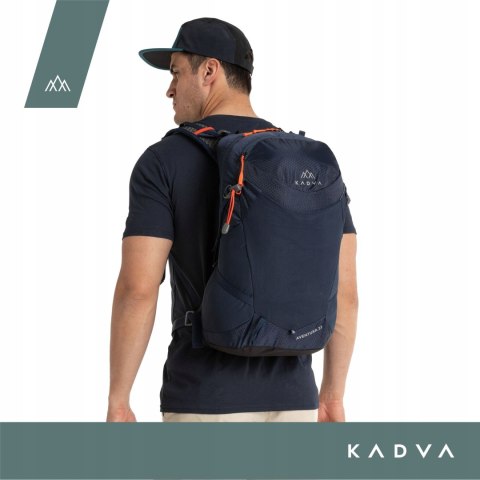 Plecak Kadva Aventura 22L - Trekking, Siatkowe Kieszenie, Pas Piersiowy