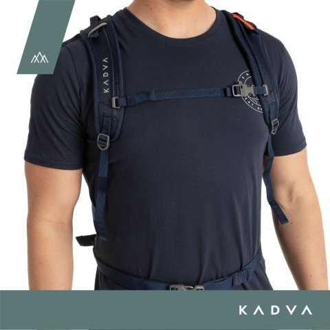 Plecak Kadva Aventura 22L - Trekking, Siatkowe Kieszenie, Pas Piersiowy