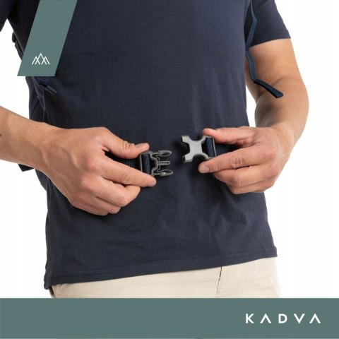 Plecak Kadva Aventura 22L - Trekking, Siatkowe Kieszenie, Pas Piersiowy