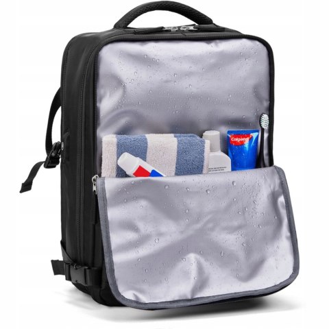 Plecak Podróżny 40X25x20 Wodoodporny Usb - Sport Bagaż Podręczny Z Kiesenią