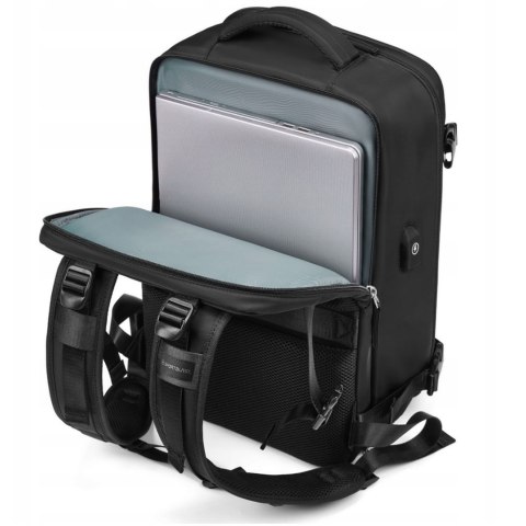 Plecak Podróżny 40X25x20 Wodoodporny Usb - Sport Bagaż Podręczny Z Kiesenią