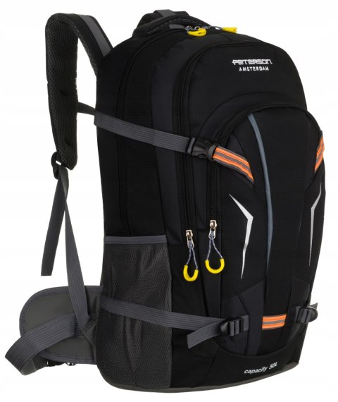 Plecak Trekkingowy 50L Peterson - Wodoodporny, Turystyczny, Górski Biwakowy