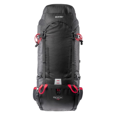 Plecak Trekkingowy Hi-Tec Rock 75L Z Pokrowiecem Ripstop Airduct Odblaskowy