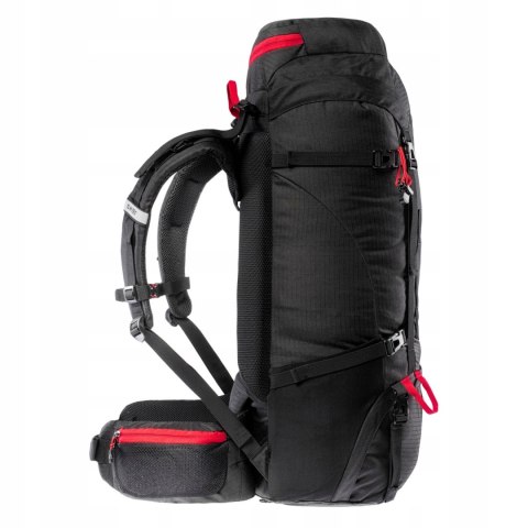 Plecak Trekkingowy Hi-Tec Rock 75L Z Pokrowiecem Ripstop Airduct Odblaskowy