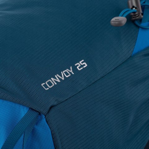 Plecak Turystyczny 25L Convoy Elbrus - Pas Biodrowy, Kieszenie Siateczkowe