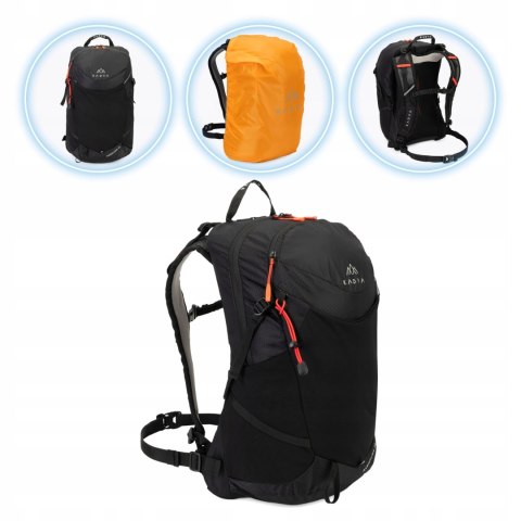 Plecak Turystyczny Kadva Aventura 22L Trekking - Kompaktowy, Odblaskowy, Hydrofobowy