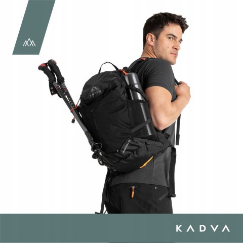 Plecak Turystyczny Kadva Aventura 22L Trekking - Kompaktowy, Odblaskowy, Hydrofobowy