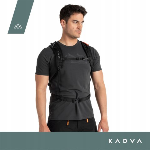 Plecak Turystyczny Kadva Aventura 22L Trekking - Kompaktowy, Odblaskowy, Hydrofobowy