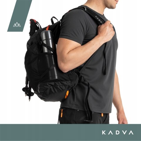 Plecak Turystyczny Kadva Aventura 22L Trekking - Kompaktowy, Odblaskowy, Hydrofobowy