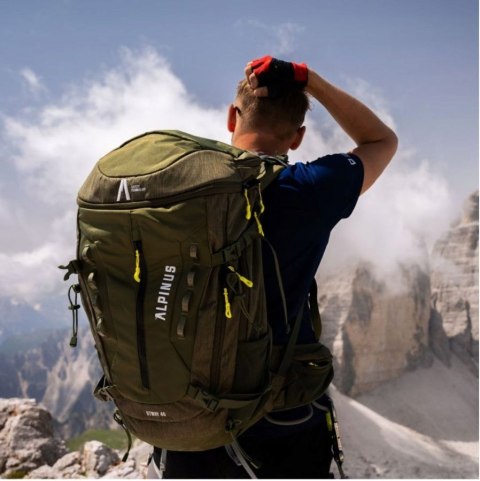 Plecak Turystyczny Otway 40L Khaki - Wodoodporny, Trekking, System Hydro