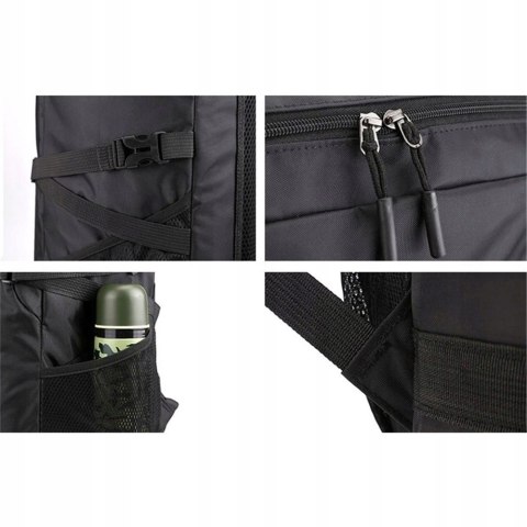 Sportowy Plecak Taktyczny 60L Oxford - Biwakowy, Survival, Turystyczny