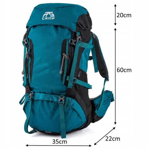 Do Szkoły Pracy I Podróży Na Co Dzień Plecak Turystyczny Rg Camp Trekking 60L