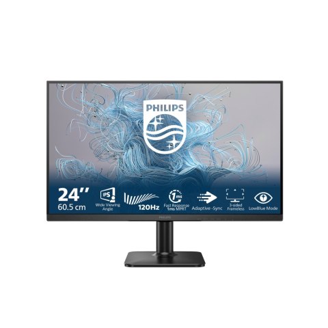 Monitor 24'' Philips Ips Full Hd 1920X1080 4Ms Hdmi/Vga, Antymigotanie Vesa