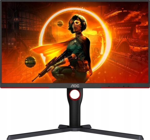 Monitor Gamingowy Aoc Q27g3xmn/Bk 27 Wqhd 2560X1440 180Hz 1Ms Free-Sync