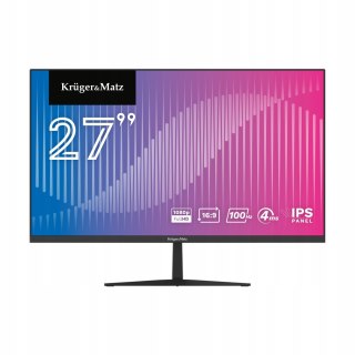 Monitor Led 27 Cal. Ips Full Hd 100Hz Z Głośnikami, Hdmi, Vga Kruger&Matz