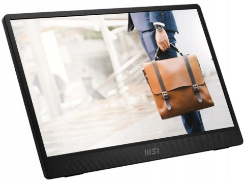 Monitor Przenośny Msi Pro Mp161 E2u 15,6 Ips Fhd 1920X1080 60Hz 4Ms Usb-C