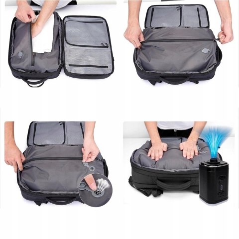 Plecak Trekkingowy 20-36L Wodoodporny, Komora Próżniowa, Tsa Na Laptop
