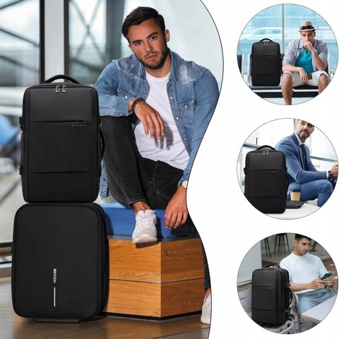 Plecak Trekkingowy 20-36L Wodoodporny, Komora Próżniowa, Tsa Na Laptop