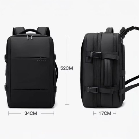 Plecak Trekkingowy 20-36L Wodoodporny, Komora Próżniowa, Tsa Na Laptop