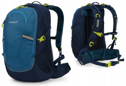 Plecak Trekkingowy Campus Horton 30L Oddychający Air-Flow Przeciwdeszczowy