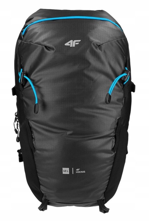 Plecak Trekkingowy U140 Czarny Sportowy Impregnowany Afs H20 System 40L