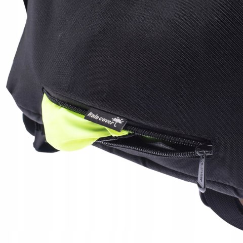 Plecak Turystyczny Hi-Tec Trek 25L Czarny/Czerwony - Wodoodporny Odblaskowy