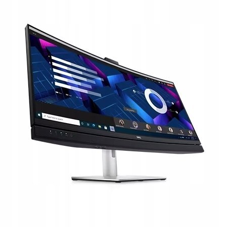 Dell C3422we 34-Calowy Monitor Do Wideokonferencji Usb-C Pd 90W, Z Kamerą Ir 5Mp