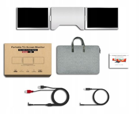 Do Pracy Nauki I Rozrywki 6 Cali Fhd, 2X Usb-C, 100% Srgb. Model Pmdl1560 Kontrast 1000:1
