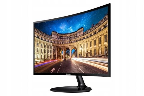 Do Pracy Nauki I Rozrywki Fabrycznie Nowy Monitor Samsung 24 Cali Ls24c360eauxen Full Hd