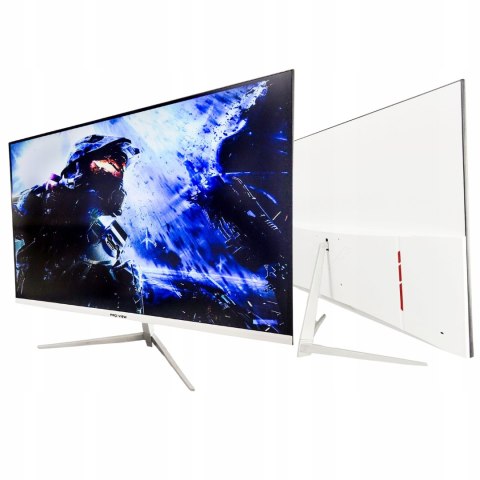 Do Pracy Nauki I Rozrywki Monitor 32 Cali 4K Uhd Ips, W Białym Kolorze