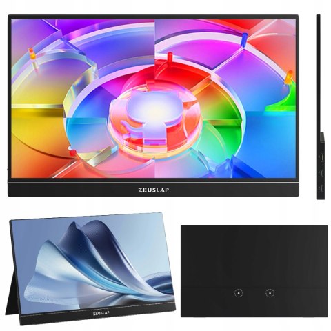 Do Pracy Nauki I Rozrywki Monitor Przenośny Do Laptopa Telefonu 15,6 Cali
