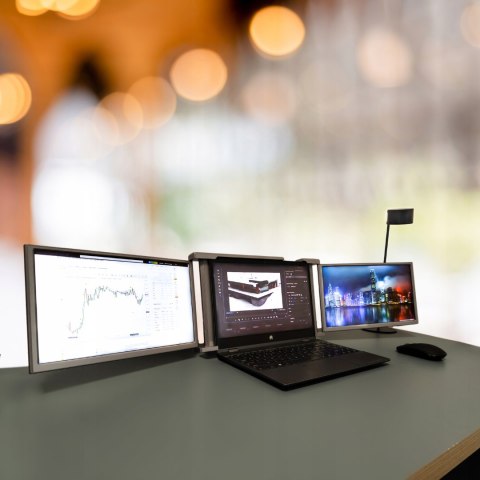 Do Pracy Nauki I Rozrywki Podwójny Monitor Do Laptopa 14 Calowy Pro-View Model Pmd1400