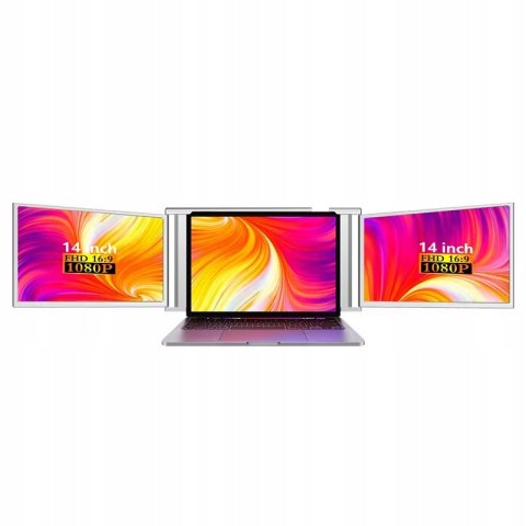 Do Pracy Nauki I Rozrywki Podwójny Monitor Do Laptopa 14 Calowy Pro-View Model Pmd1400