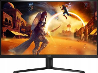 Monitor Aoc Cq32g4ve 32 Gaming Wqhd 180Hz Va 0.5Ms Zakrzywiony Adaptivesync