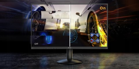Monitor Gamingowy Bezramkowy Led 24 Cale Full Hd 100Hz 1Ms Va Hdmi Sync