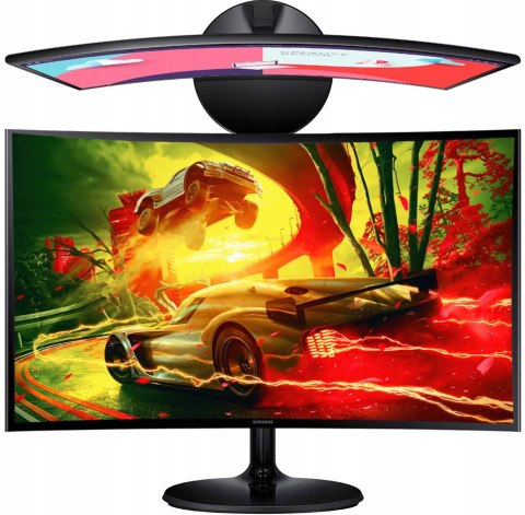 Monitor Gamingowy Samsung 24 Cali Full Hd Zakrzywiony Hdmi Va 100Hz 1Ms