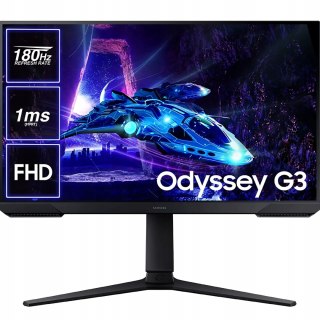 Monitor Gamingowy Samsung Odyssey G3 24 Cal Full Hd 180Hz 1Ms Amd Freesync