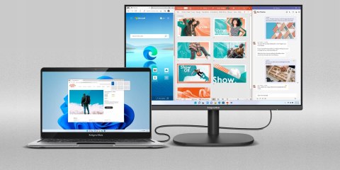 Monitor Led 27 Bezramkowy Ips 100Hz Fullhd 4Ms Hdmi Vga Kruger&Matz Vesa