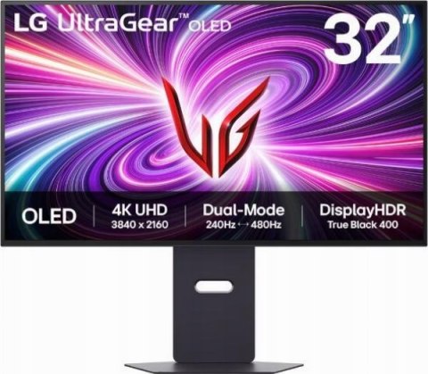Monitor Lg 32Gs95uv-B 32 Cali 4K Uhd Oled Dual Mode 240/480Hz Dla Graczy