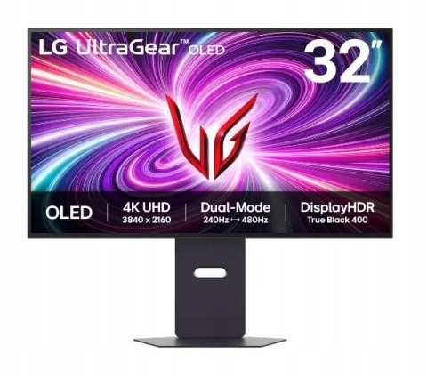 Monitor Lg 32Gs95uv-B 32 Cali 4K Uhd Oled Dual Mode 240/480Hz Dla Graczy
