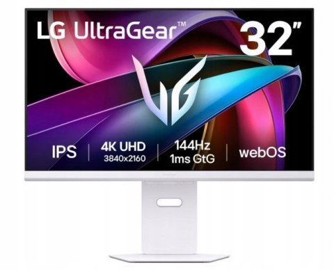 Monitor Lg Ultragear 32 Ips 4K Uhd 144Hz 1Ms Gaming Hdr400 Ai Smart Z Gsync