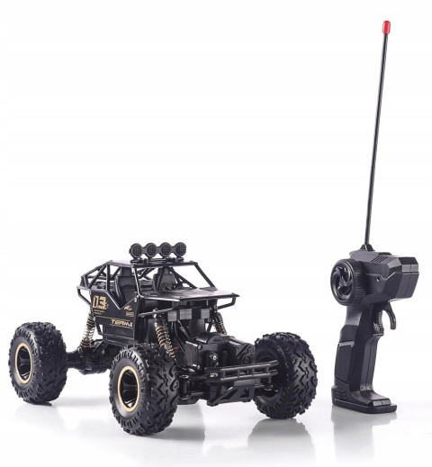 Auto RC Terenowe 4x4 Metal 1:16 z Amortyzatorami i 2 Silnikami