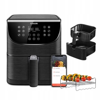 Frytkownica beztłuszczowa Cosori Smart WiFi 1700W 5,5L z 11 programami