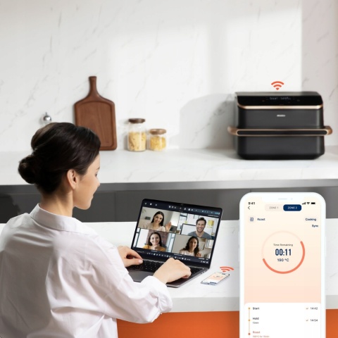 Frytkownica Beztłuszczowa Cosori Twinfry 10L 2800W Z Funkcją Smart