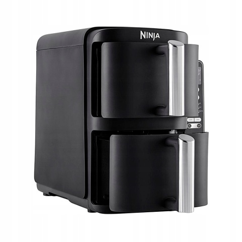 Frytkownica Beztłuszczowa Ninja Sl300eu 7,6L 2470W 2 Komory 6 Trybów Sync