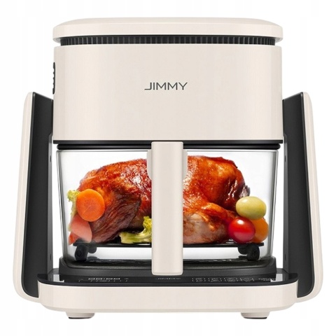 Jimmy AF3 - Beztłuszczowa Frytkownica 2w1 1100W 4L z Patelną Grillową